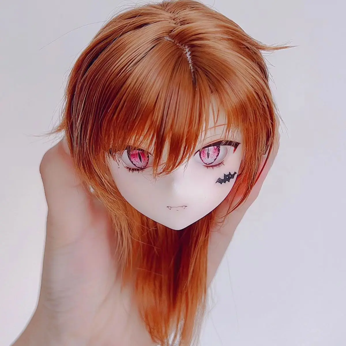 Anime 1/4 Doll's Head No Makeup White Skin Boy's Open Head Accessories Girls Dress Up Toys 5