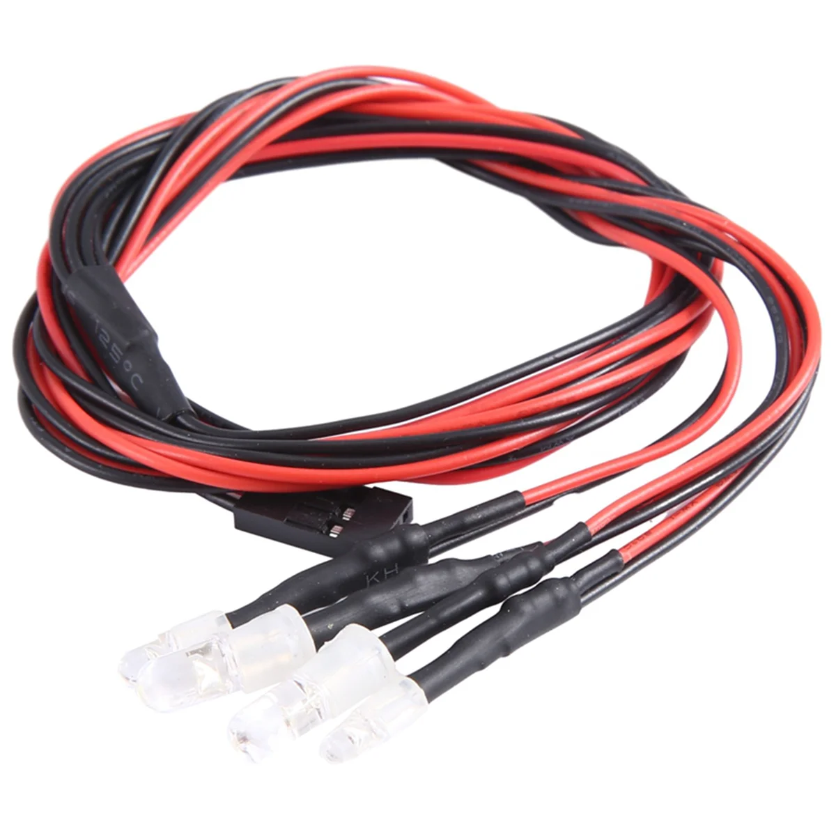 1/10 RC ڵ Ʈ ũѷ RC 𵨿 LED Ʈ ŰƮ, 帮Ʈ ڵ Ʈ ̵, 5mm  3mm, ȭƮ , 4 LED