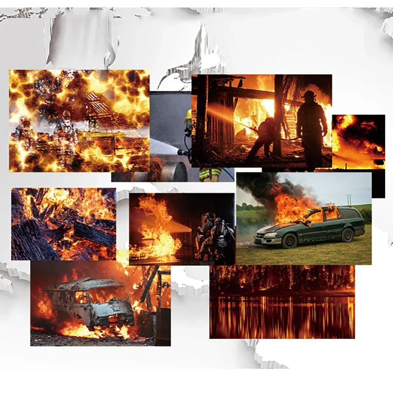 2M x 2M Sealed Fire Blanket Home Safety Fighting Fire Extinguishers Tent Boat Emergency Survival Fire Shelter Safety Cover