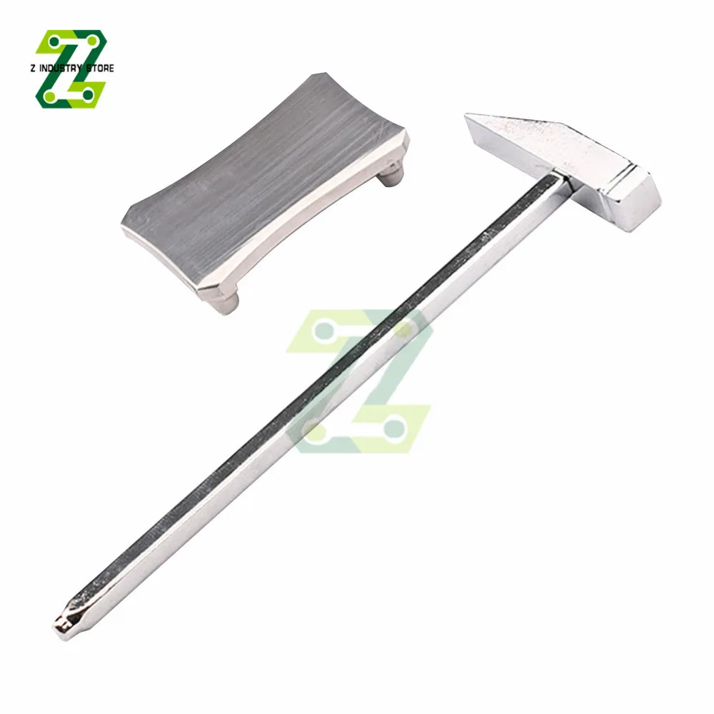 Watch Tool Hammer Metal Soft And Hard Dual-purpose Hammer With Rubber Head Clock Maintenance Tool