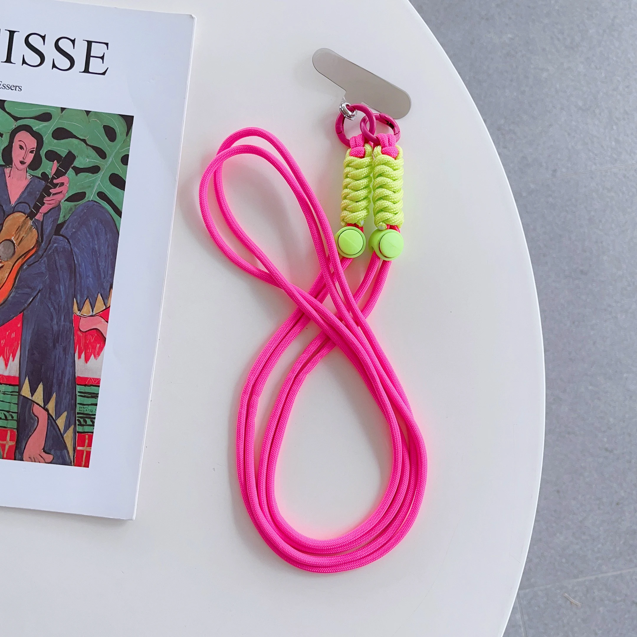 Adjustable Double-Sided Universal Phone Lanyard with Crossbody Long Rope