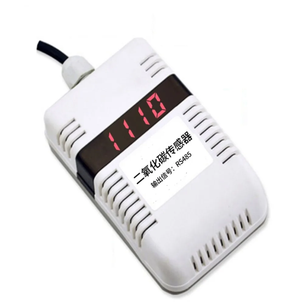 

Agricultural Nixie Tube Display 0-2V 0-5V 4-20mA RS485 Air Quality Monitoring Gas Transmitter Carbon Dioxide Cheap CO2 Sensor