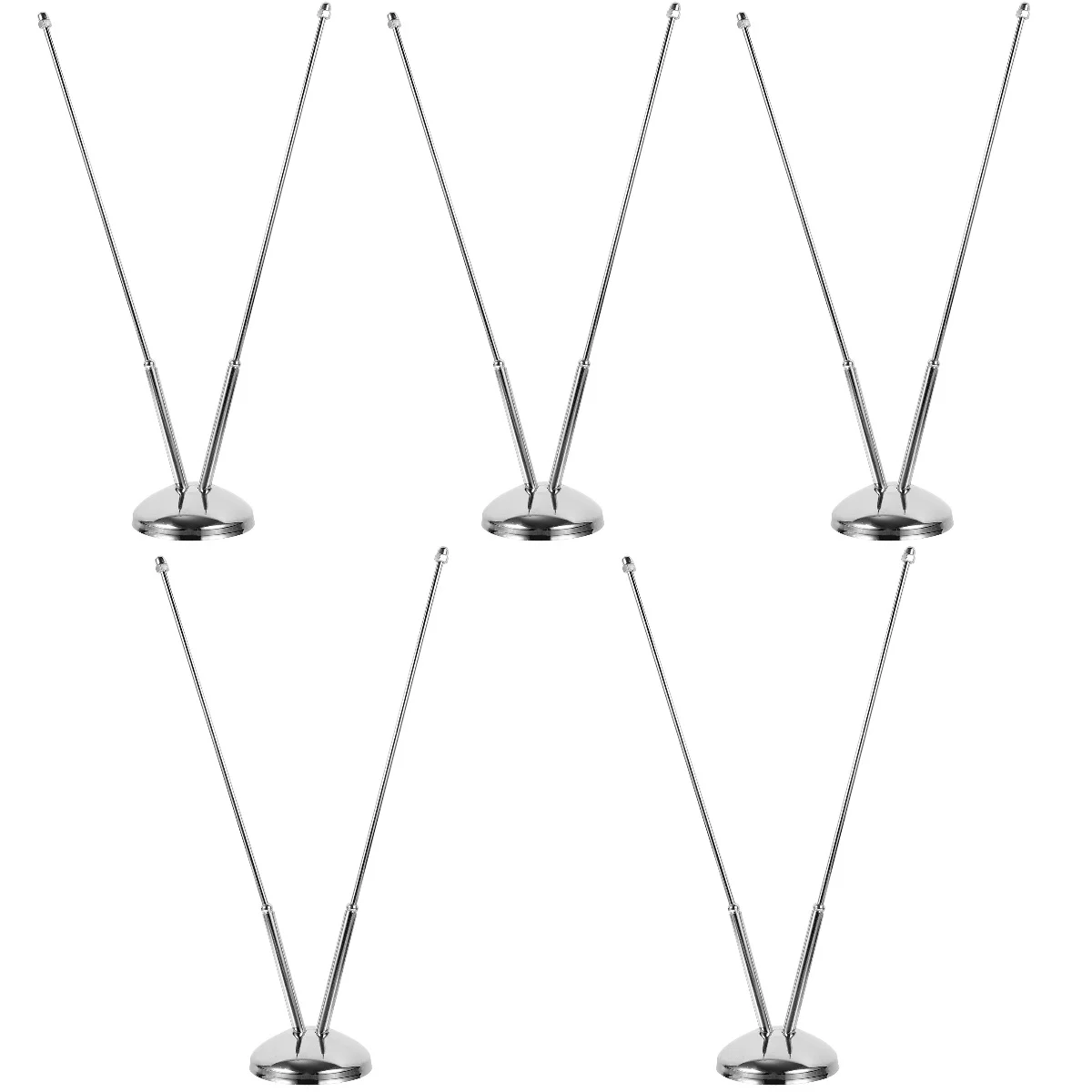 

5 шт. практичная металлическая подставка под флаг для офиса