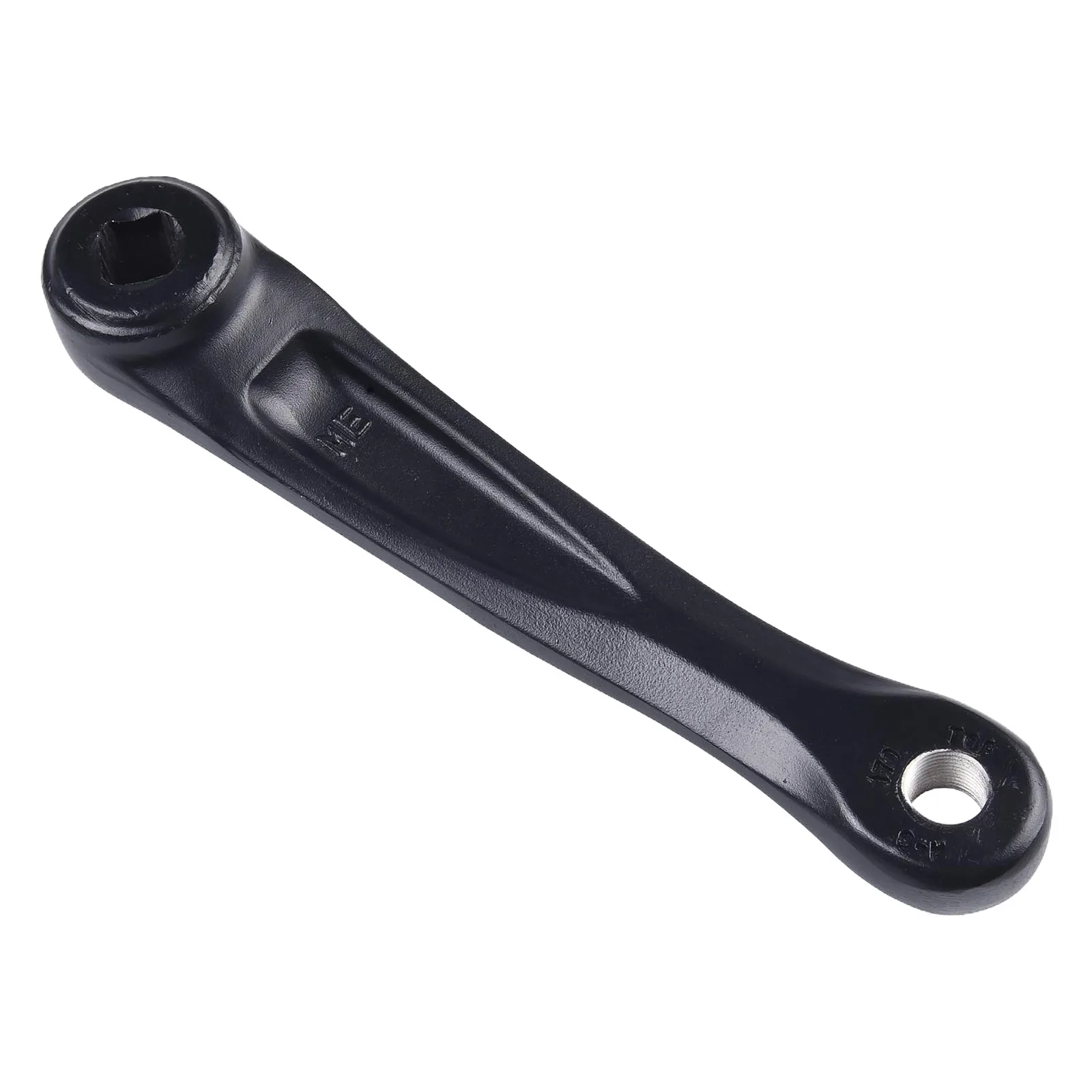 

Комплект кривошипников для велосипеда Fixie, высококачественный кривошипный рычаг 170 мм 52T, черный, легко установить для квадратного отверстия, хорошая совместимость