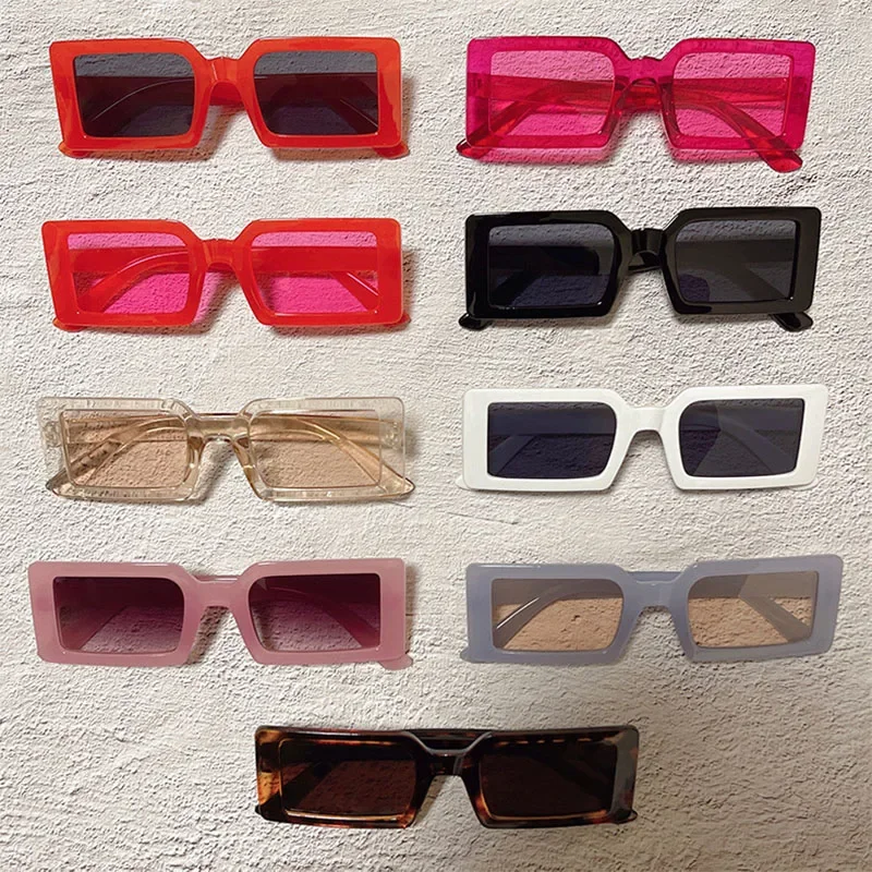 

New Small Frame Square Sunglasses Women's Brand Designer Fashion Sun Glasses Men Outdoor Shading Eyewear UV400 Oculos De Sol