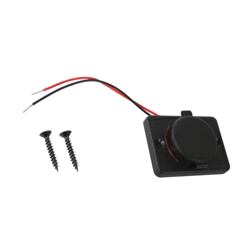 

USB-розетка для кемпера, 12–24 В, QC3.0 и PD, гнездо для зарядки типа C с пылезащитной крышкой, водонепроницаемая зарядка 15Вт