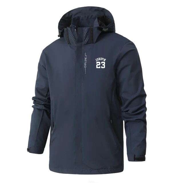 Leisure Outdoor 2026 Men's Fashion Windproof Zipper Hoodie, Baseball, Mountaineering, and Fishing Windproof Jacket 1