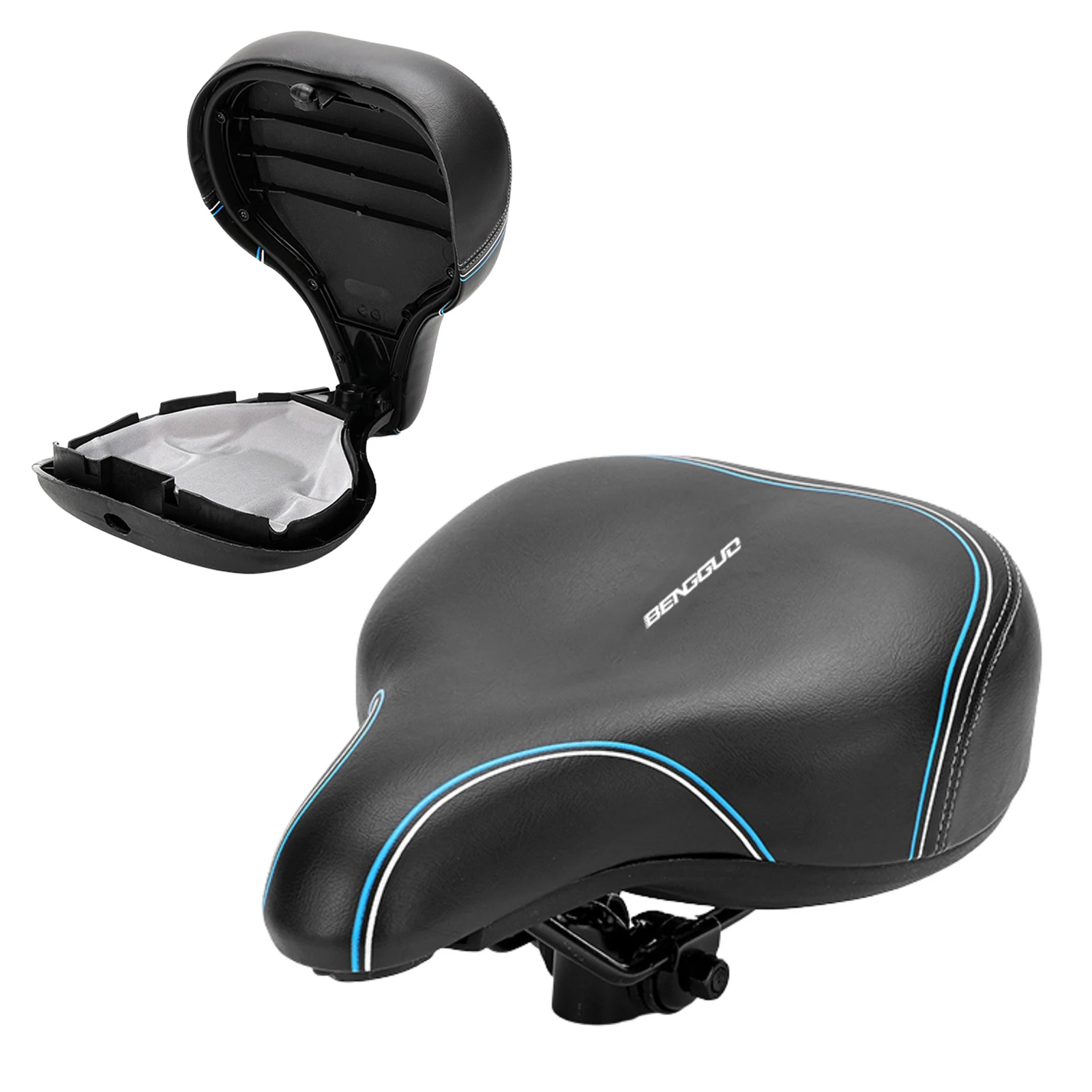 Fahrrads attel mit Sitz aufbewahrung wasserdichtes Fahrrad kissen