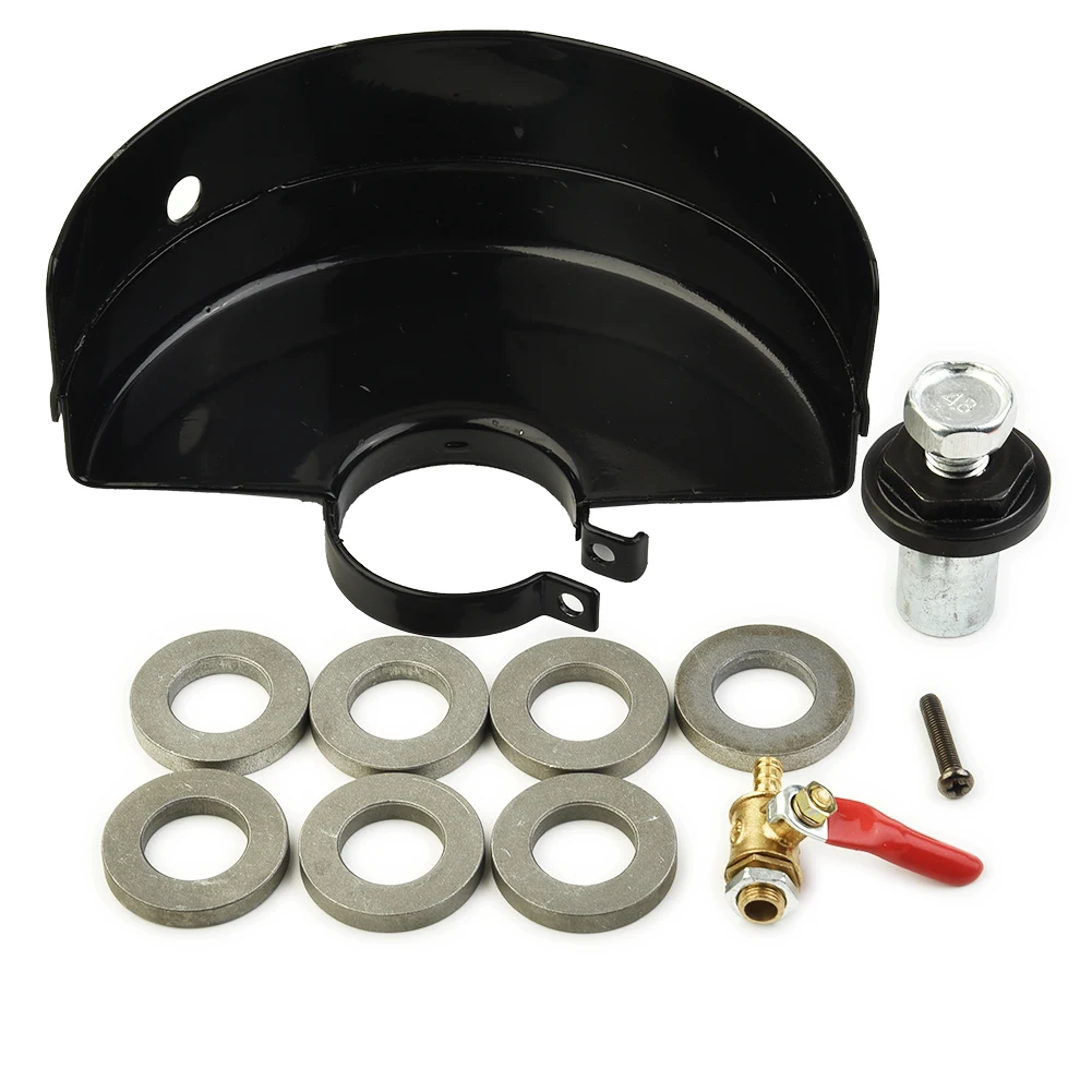 

Angle Grinder Protector Cover Dust Cover 160*43mm With Copper Control Valve Angle Grinder Modified Head M14Adapter