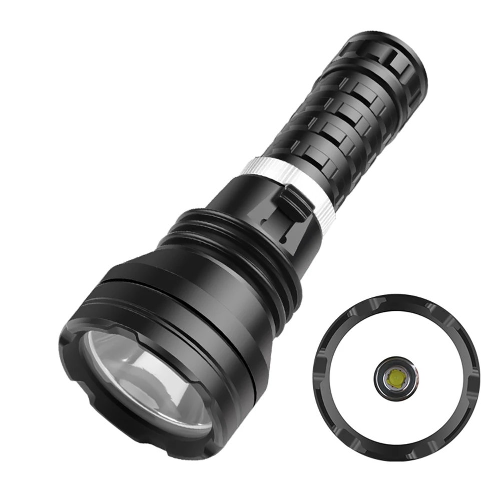 Super Bright XHP70 LED Diving Flashlight Underwater Torch Portable Lantern