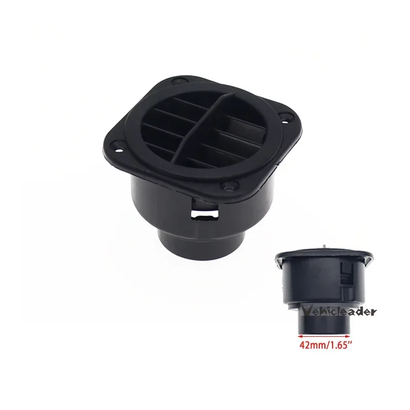 42mm/90mm/60mm/75mm Air Vent Ducting T Y L Piece Elbow Pipe Outlet Exhaust Connector Joiner For Webasto Diesel Parking Heater for heater duct connector