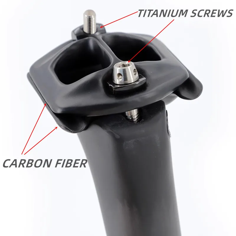 Super Light Bike Carbon Seatpost Size Matte UD 12mm