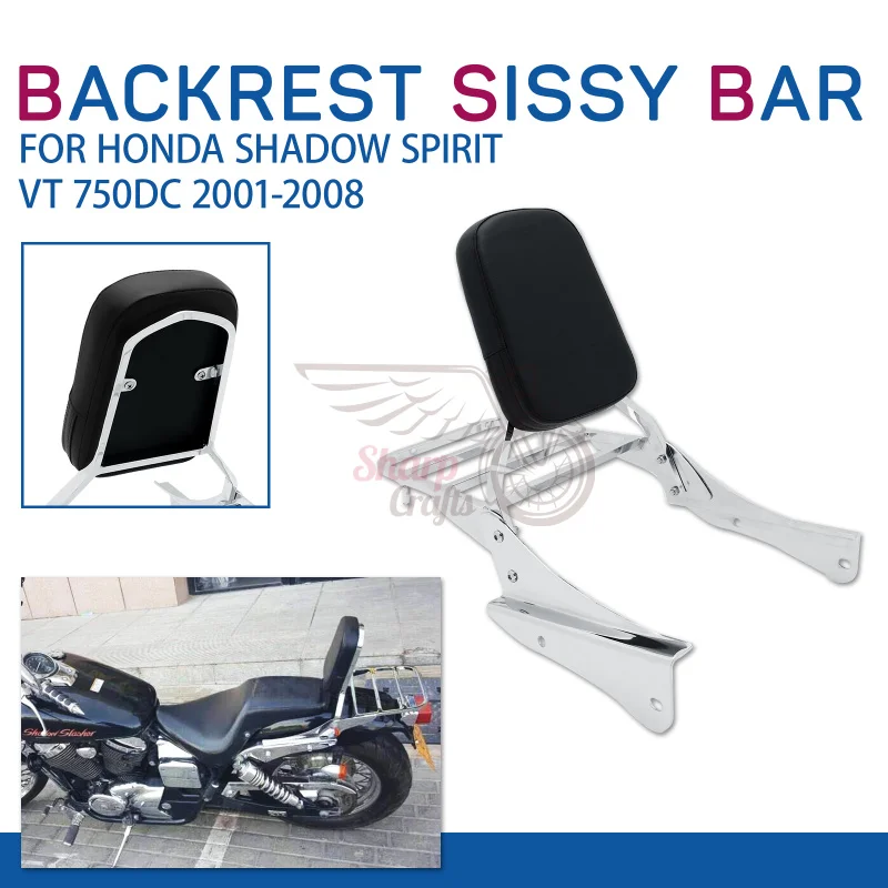 Honda shadow sissy bar outlet luggage rack