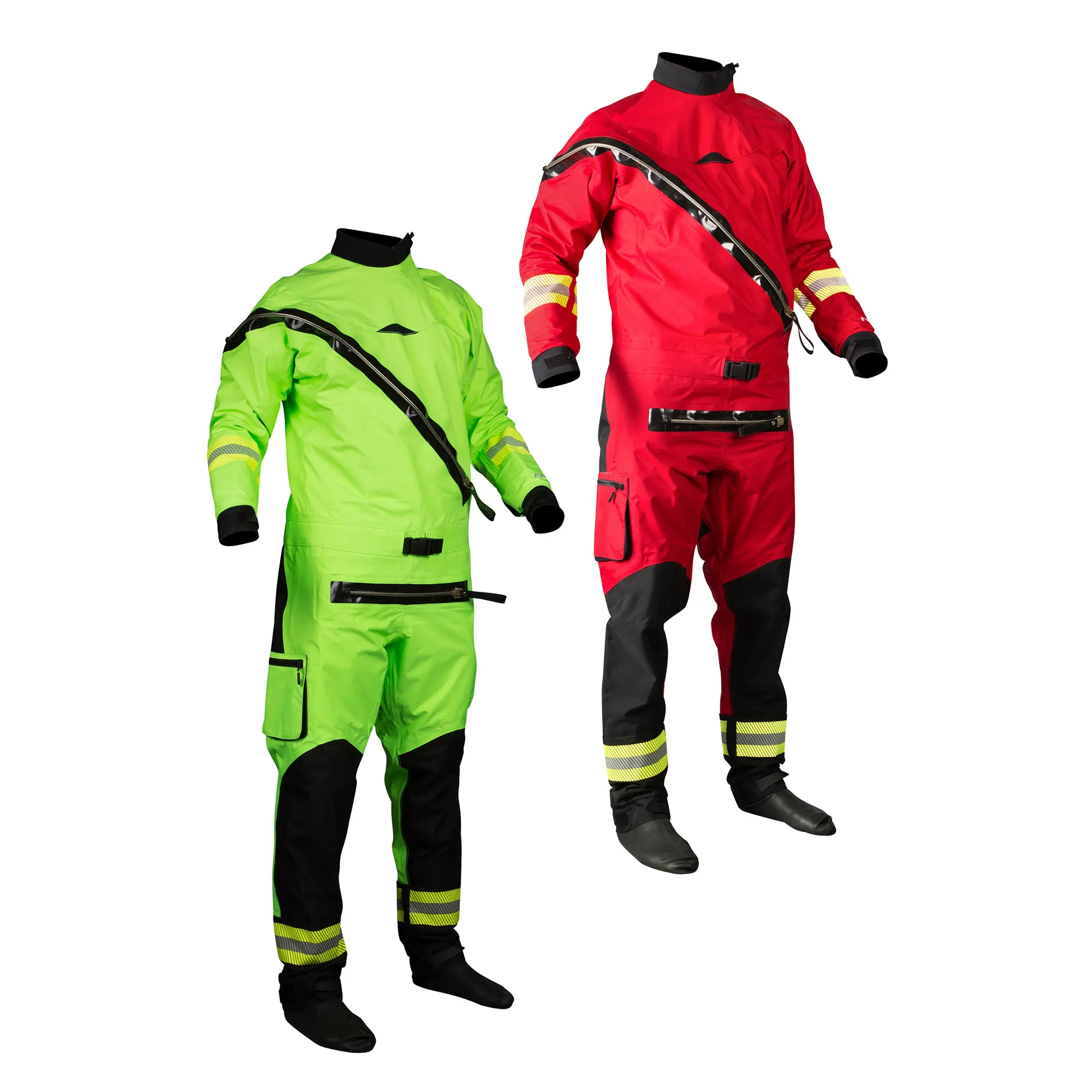 3.0 Ply Dry Suit for Kayak Waterproof Breathable Surfing Fishing Rafting Drysuit BootClothes One Pieces drysuit