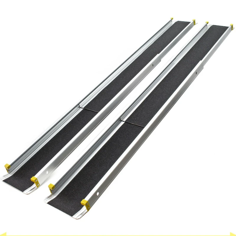 Retractable Crash Ramp Competitive Price 2-8ft Retractable Ramp Aluminum Lightweight Folding ...