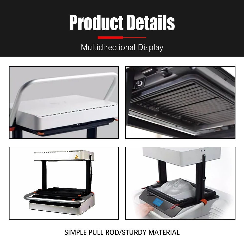 Vaquform 디지털 데스크탑 진공 포머 플라스틱 블래스터 기계, PVC PE PP ABS 프로토 타이핑 몰드 3D 프린터용,  1.32KW, 110V, 220V - AliExpress