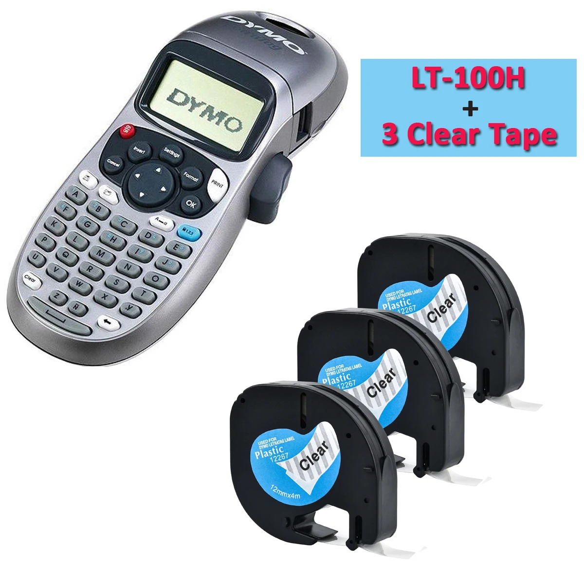 DYMO LetraTag LT100H Plus Handheld Label Maker, 43 OFF
