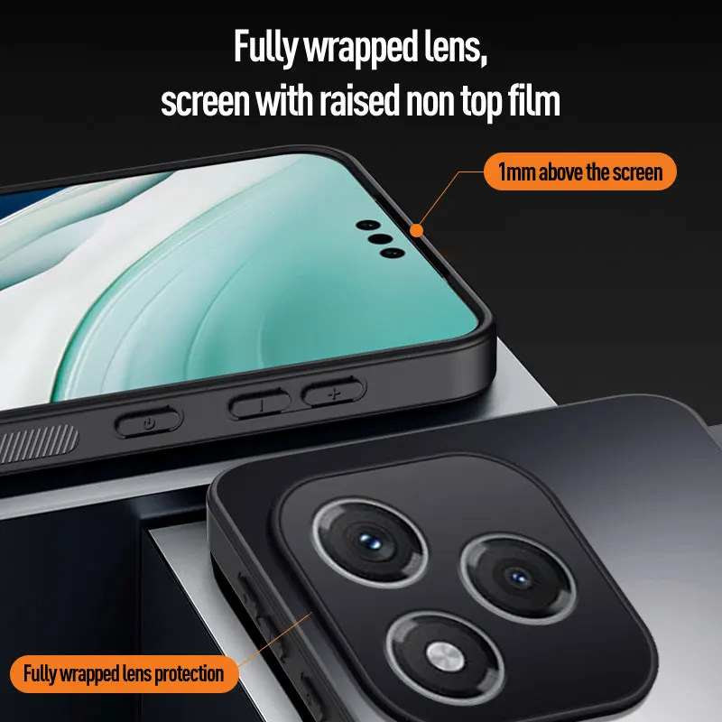 Magnetic Matte Shockproof Case with 360° Rotating Ring Holder and Hard Bumper Shell