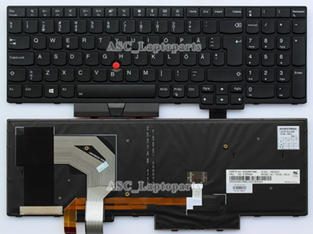 para Lenovo Thinkpad T570 T580 P51s P52s