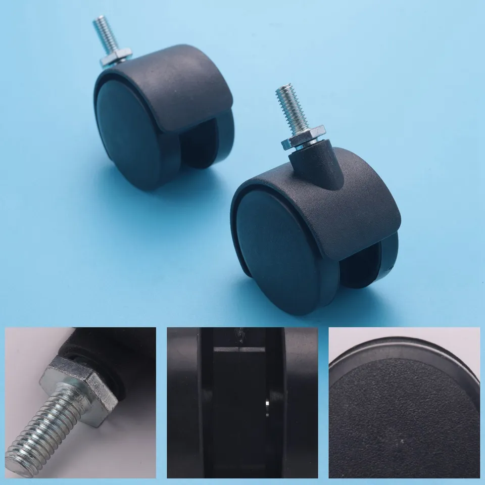 80/20 Threaded Stem Swivel Caster - 3/8-16 X 1.5 In - TECO Technology