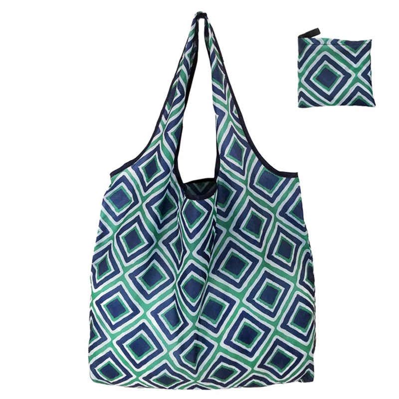 Eco-Friendly Foldable Tote Bag | Reusable Large-Capacity Grocery and Shopping Bag