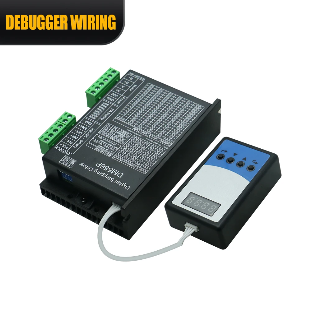 Nema 23 Stepper Motor Kit 4Axis with Driver Power Supply Interface Board and Debugger