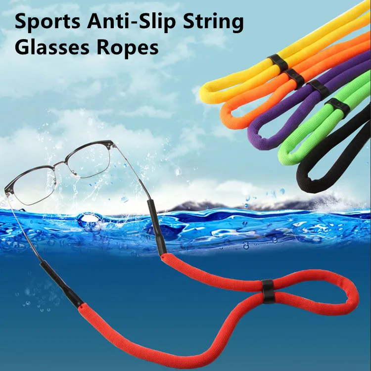 Lunettes JOEyeglasses en mousse flottante, sangle de lunettes de sport solide, lanière réglable, support de ficelle coordonnante