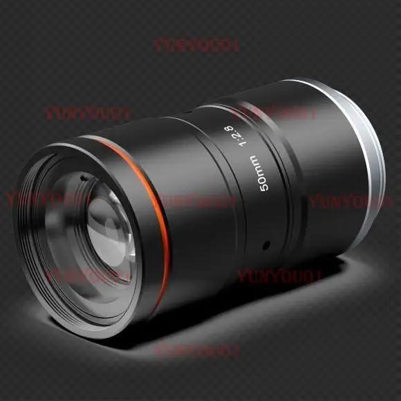 1200만 화소 2/3인치 산업용 카메라 고정 초점 렌즈 고화질 이미징 왜곡 없는 초점 거리 8-50mm