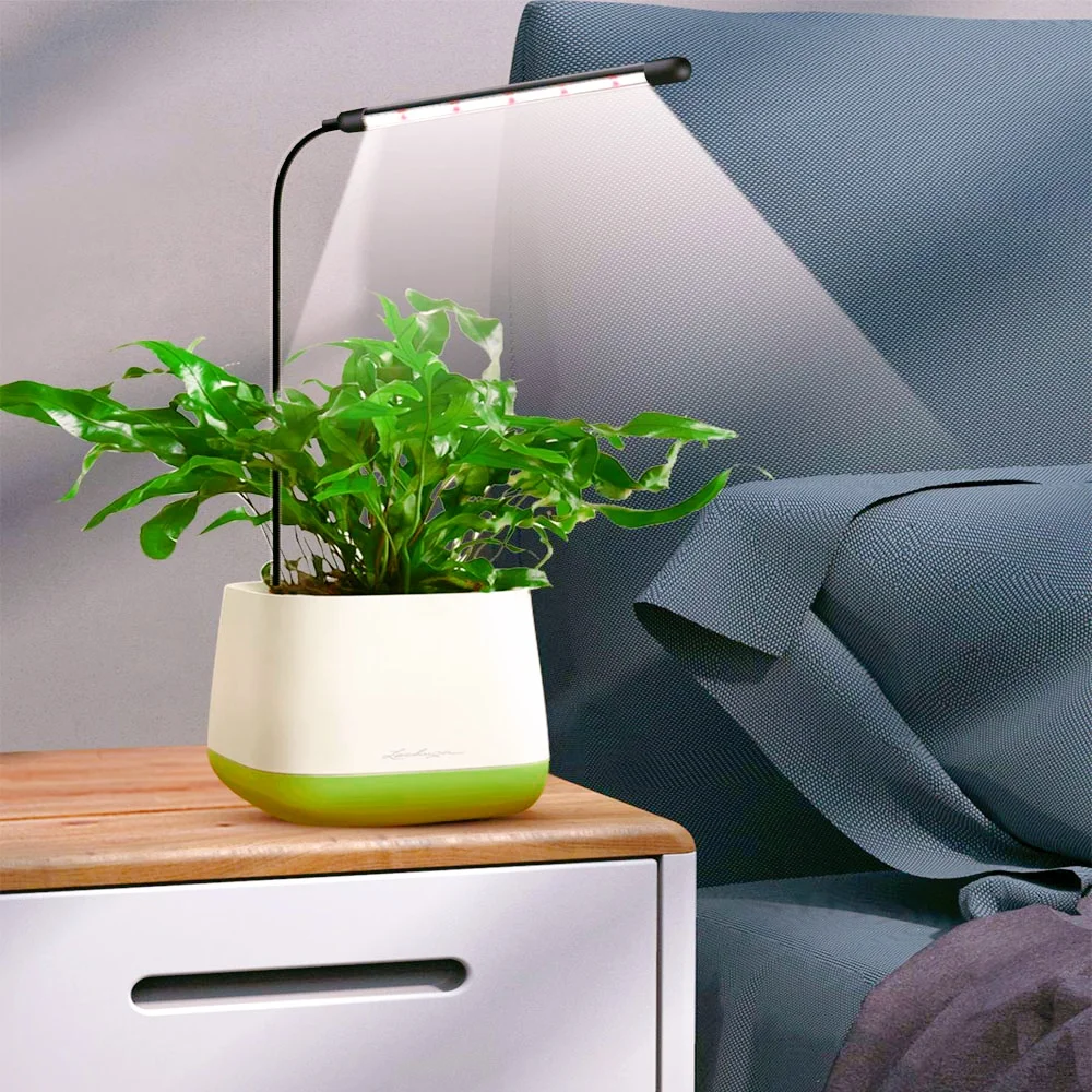 Adjustable Full-Spectrum Plant Growth Lamp with USB and Soil-Insertion Hose