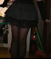 Punk Y2k Skirts Women Clothes Goth Sexy Ropa Aesthetic Stripe High Waist Lace Bow MIni Skirts Grunge Emo Girl 2000s Short Skirt - Image 4