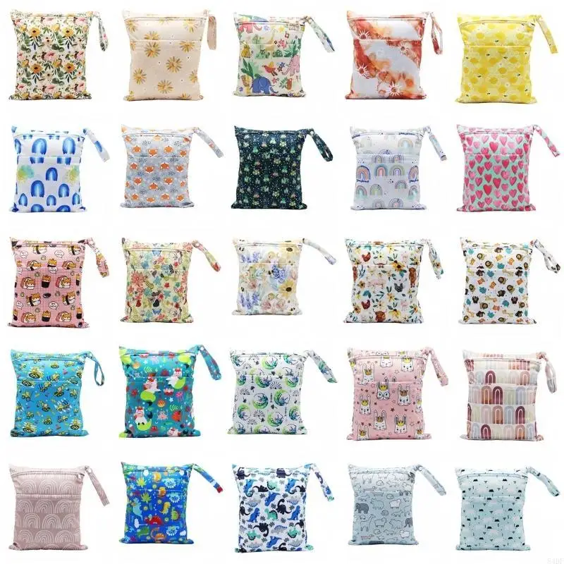 54DF 경량  기저귀 가방은 효율적인 보관 및 손쉬운 유지 관리를 위해 저항성 기저귀 케이스 여행용 핸드백을 착용합니다.