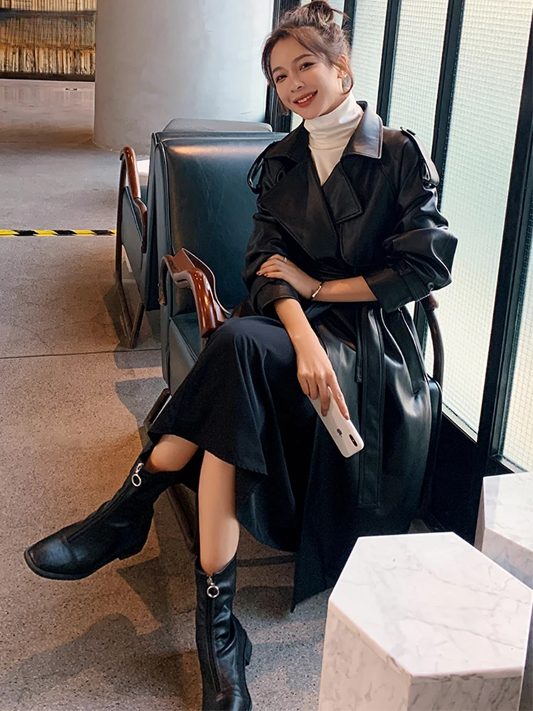 Рисунок 3 - Женский Длинный тренчкот с длинным рукавом