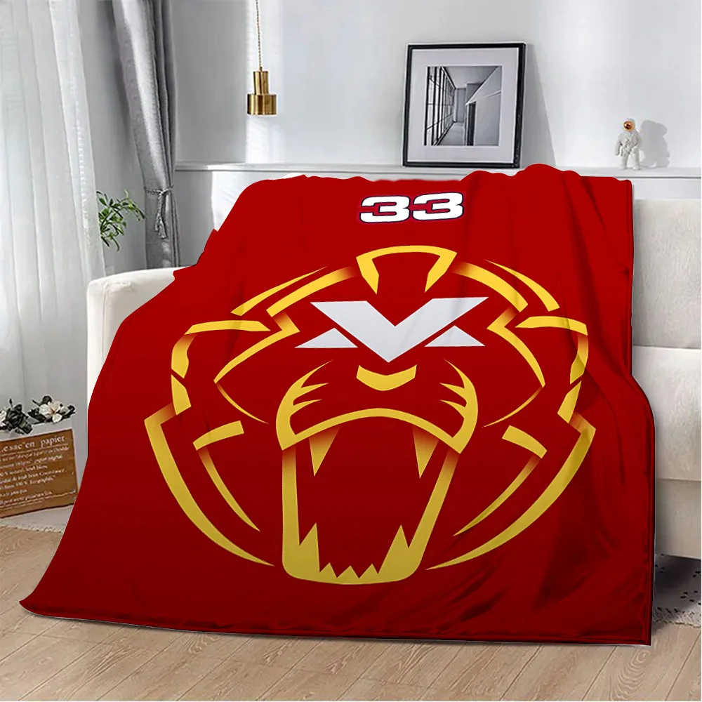 Printed Blanket Picnic Blanket F1 33 Max V-Verstappens Warm Blanket Soft and Comfortable Home Travel Birthday Gift 2