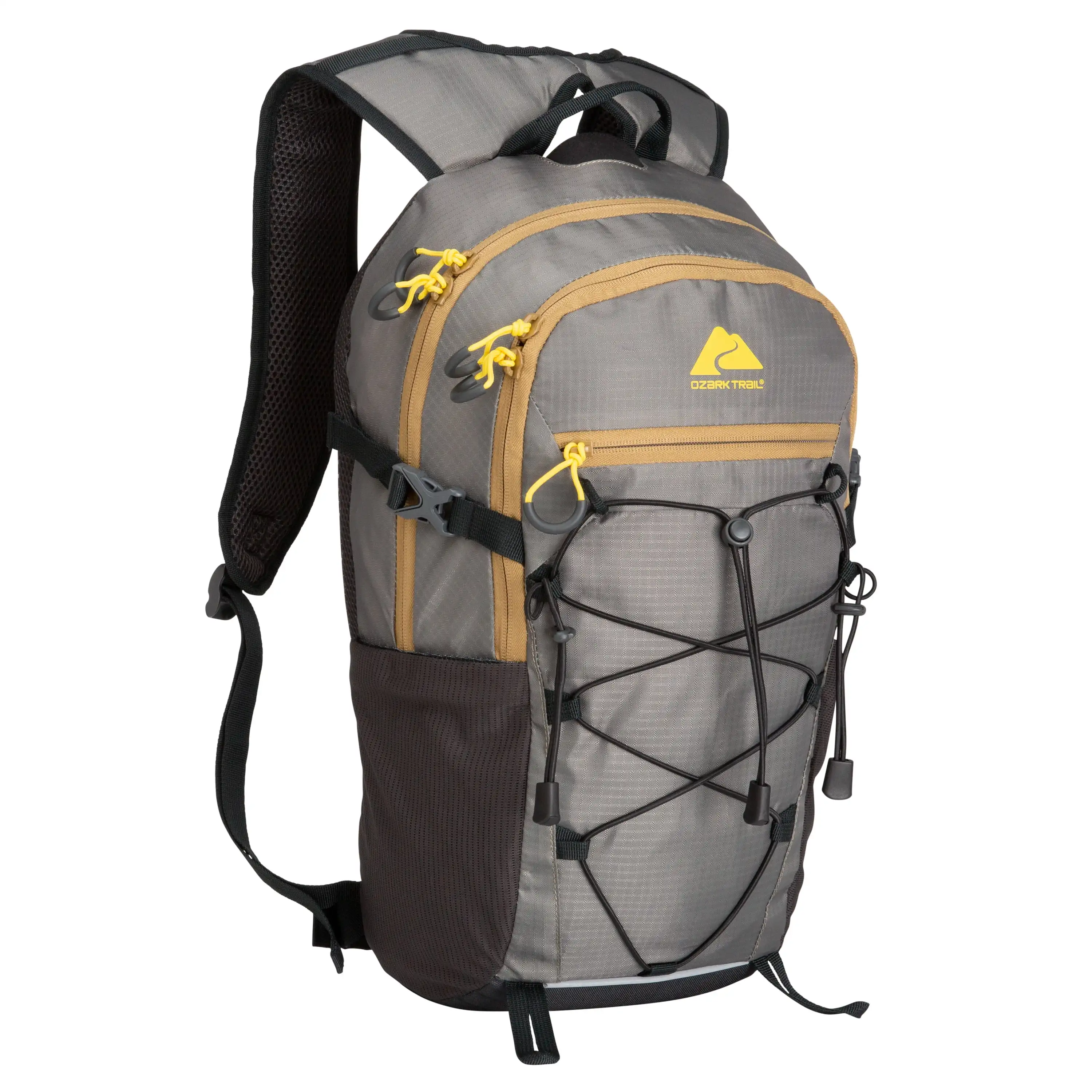 

Ozark Trail 17 L Camping, Hiking, Mountaineering, Technical Backpack, Gray, Unisex