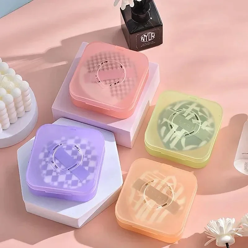 Portable Cosmetic Makeup Case: Empty Air Cushion Puff Box