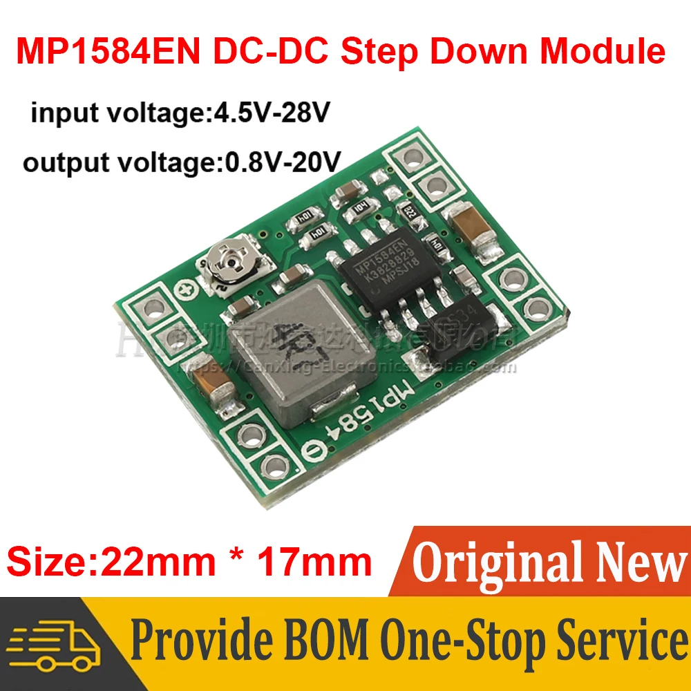 MP1584EN 3A UltraSmall Size DCDC Step Down Power Supply Module