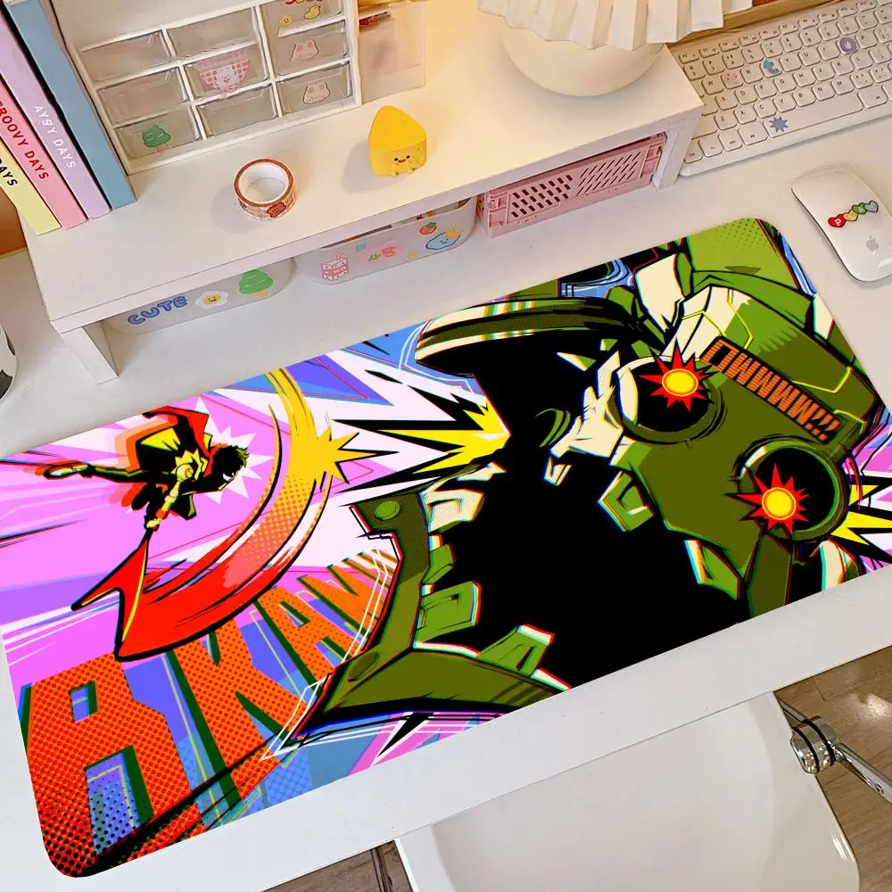 

Cool Rhythm action game Hi-Fi RUSH Mouse Pad Non-Slip Rubber Edge locking mousepads Game play escritorio mats for notebook keyboard PC computer