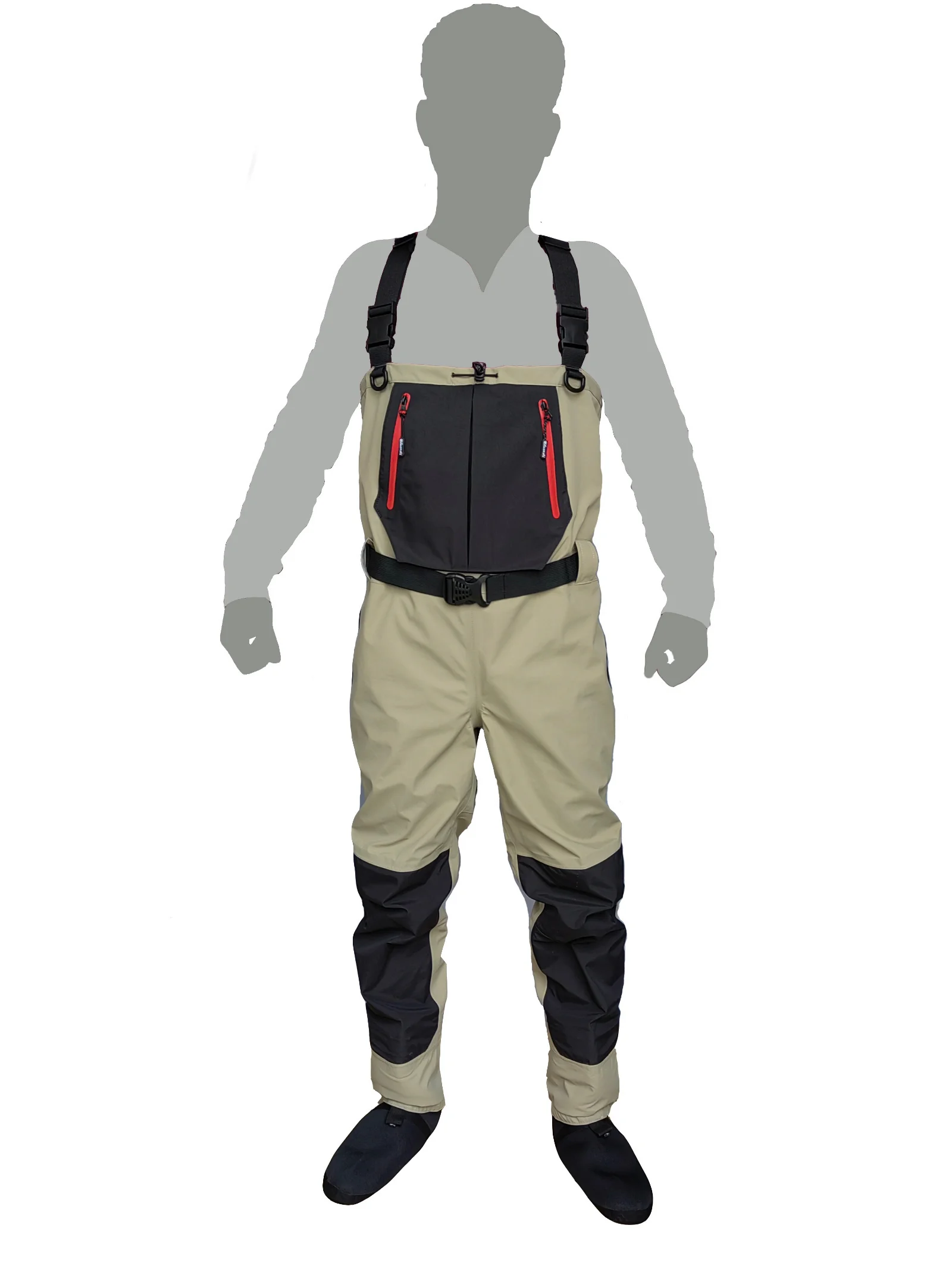 fly fishing Children to adults waders neoprene foot for men raft hunting Quick-dry Waterproof and breathable