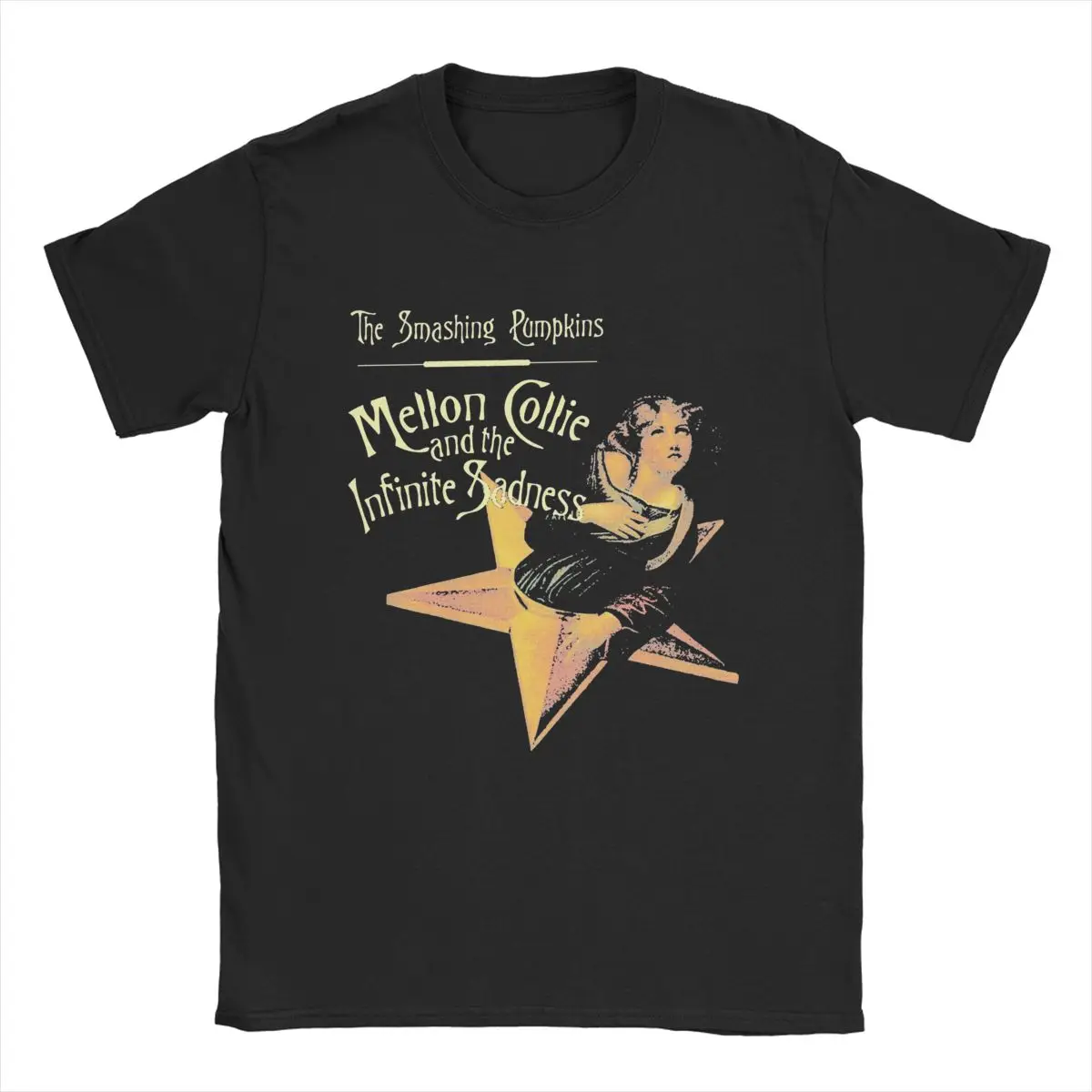 

Men's The Smashing Pumpkins T Shirt 100% Cotton Clothing Humorous Short Sleeve Crewneck Tee Shirt Gift Idea T-Shirt