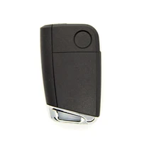 ที่ดีที่สุด KEY3 ปุ่มดัดแปลงพับรีโมทกุญแจรถ Keyless สําหรับ Volkswagen VW Golf 7 GTI MK7 Skoda Octavia A7 ที่นั่ง 3