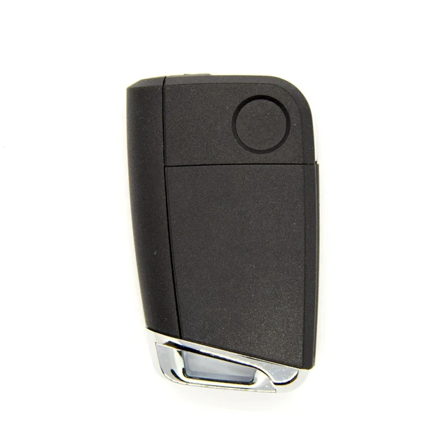 ที่ดีที่สุด KEY3 ปุ่มดัดแปลงพับรีโมทกุญแจรถ Keyless สําหรับ Volkswagen VW Golf 7 GTI MK7 Skoda Octavia A7 ที่นั่ง 3