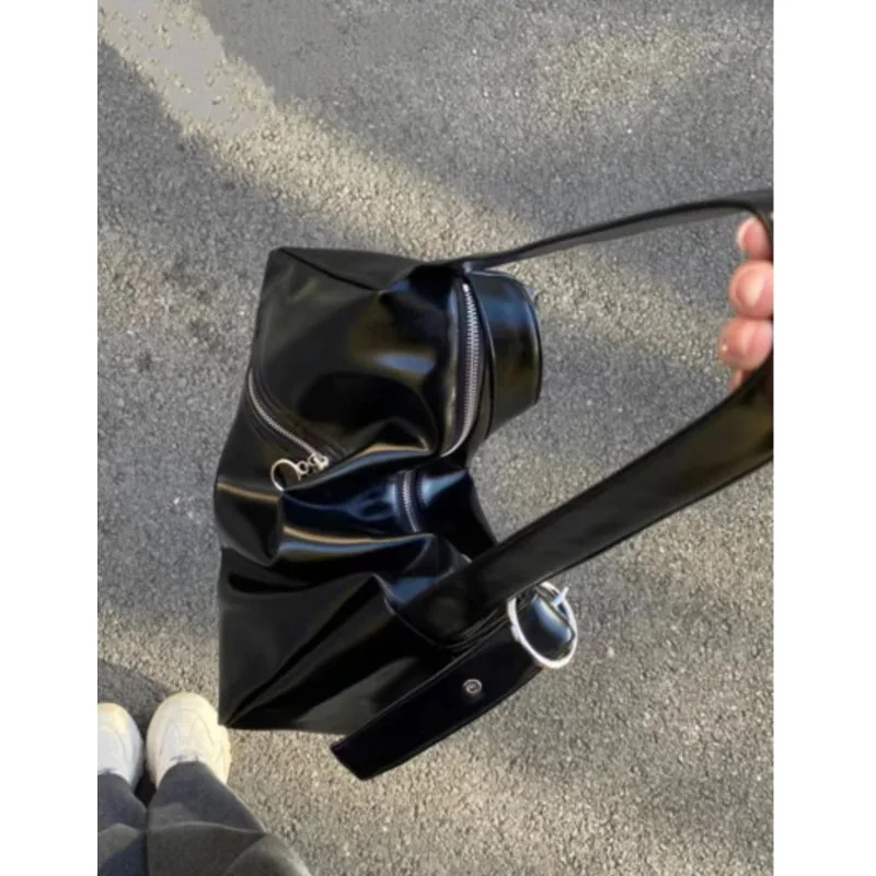 Soft Leather Y2k Bag Shoulder Casual Large Capacity Women Handbags For Women High-Quality Messenger Versatile Luxury Crossbody