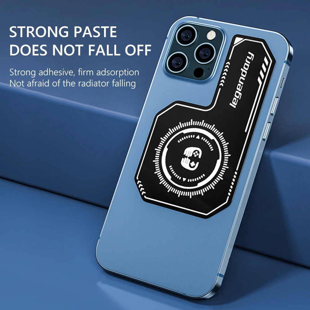 Mobile Phone Cooling Plate Heat Sink Expend Gaming Radiator Stickers for PUBG Phone Cooler