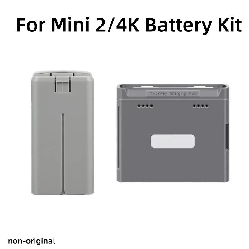 แบตเตอรี่สำรอง Mini 2/Mini 4 2400mAh สำหรับโดรน Mini 4K/Mini 2SE/Mini SE Series - ใช้งานได้นาน 31 นาที