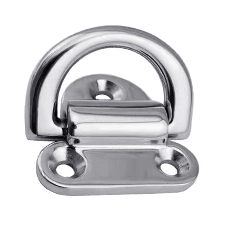 

D-образное кольцо для привязки для яхты, моторной лодки, морского прицепа, грузовика, 6 мм/8 мм/10 мм, Прямая поставка