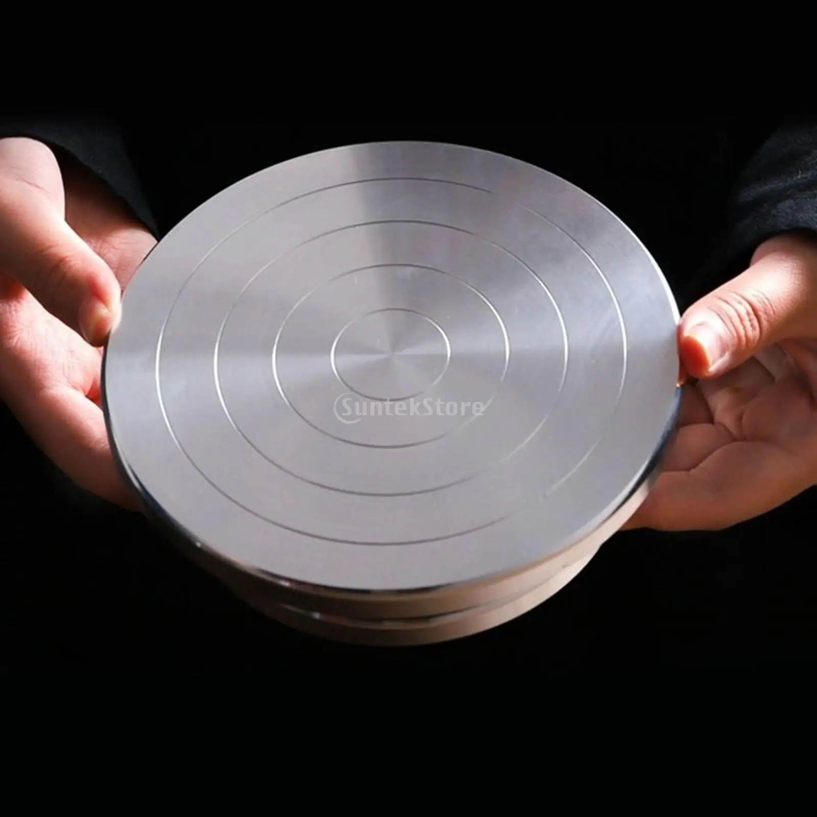 Double-Sided Pottery Wheel Aluminum Turntable Pottery Wheels Forming Turntable Sculpture Ceramic DIY Clay Tool