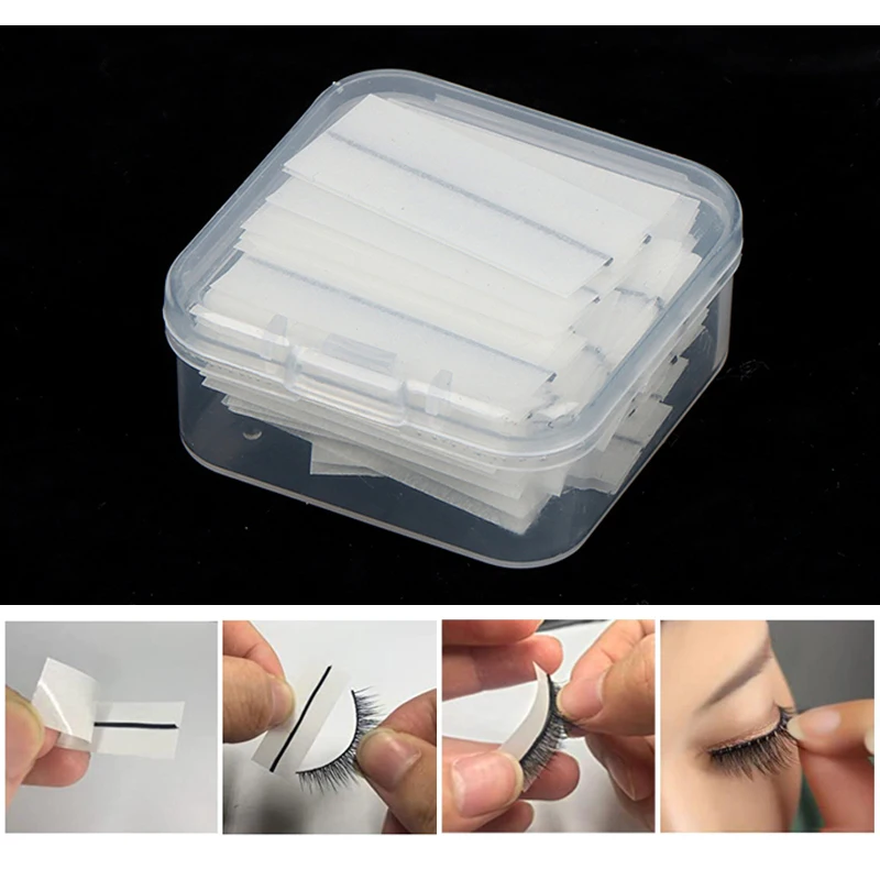 10/30/50 Pcs Glue Strips Selfadhesive False Eyelashes Makeup Tools