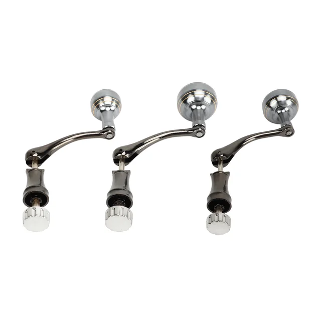 Maniglia Metallica Per Mulinello Da Pesca - Ricambio Per Serie 2000-6000 (Oro, Large) - Foto 8