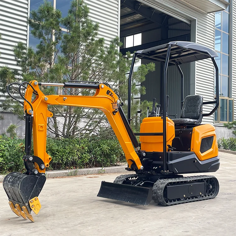 Minibagger der Marke Nicosail OKW12N, kleiner Raupenbagger, 1,2 Tonnen, günstige Eimerbagger zu verkaufen – Detail 6