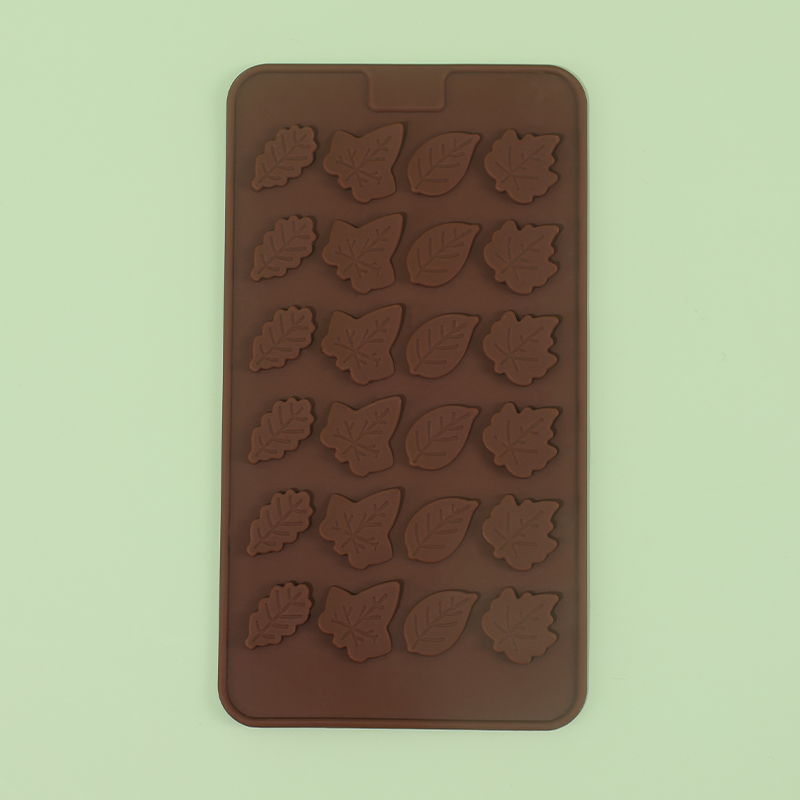 Silicone Ice Tray Molds Chocolate Fondant Cake Baking Moulds Leaf Decoration Fondant âMolds Versatile Cake Decorating Mould